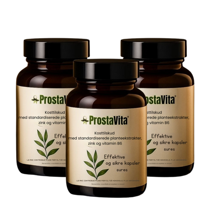 ProstaVita™ | Reducer prostatabetændelse med op til 95 % på 5 dage!