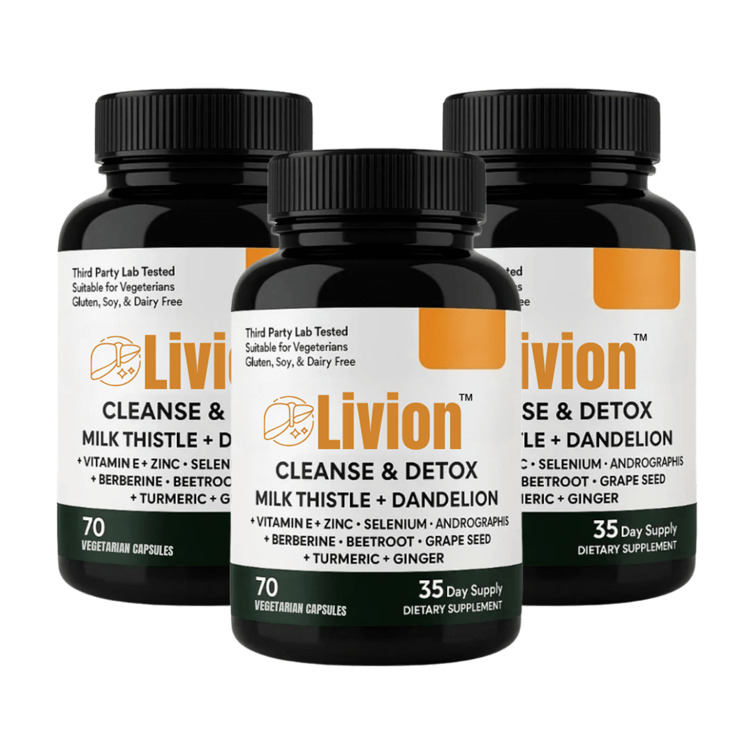 Livion™ | Gendan leveren op til 4× hurtigere og fjern 95 % af giftstofferne på bare 1 uge!