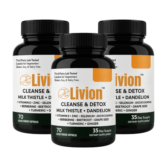 Livion™ | Gendan leveren op til 4× hurtigere og fjern 95 % af giftstofferne på bare 1 uge!