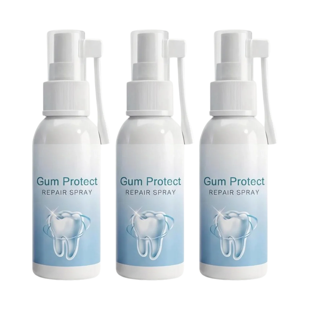 GumSpray™ revitaliserer tandkødet og hjælper med at gøre tænderne lysere allerede inden for den første uge.