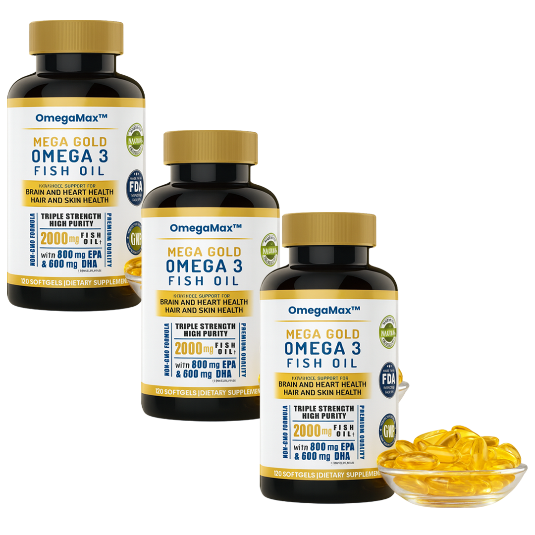 OmegaMax™ | Klinisk stærk omega-3 for skarpere kognitiv funktion