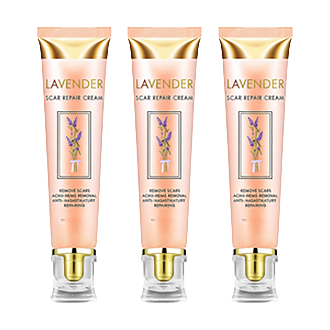 Lavender Scar Repair Cream |  Fjerner ar med 97 % på bare 4 uge