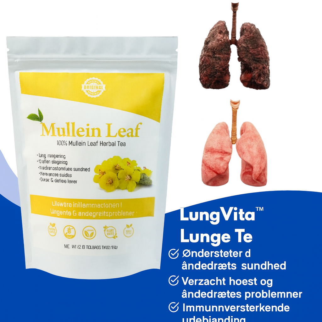 LungVita™ – Naturlig Te til Renere Lunger & Fri Vejrtrækning