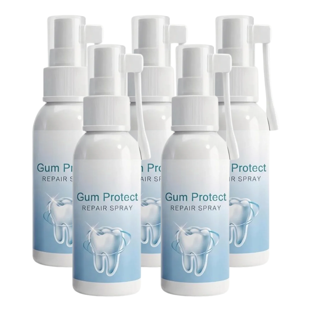 GumSpray™ revitaliserer tandkødet og hjælper med at gøre tænderne lysere allerede inden for den første uge.