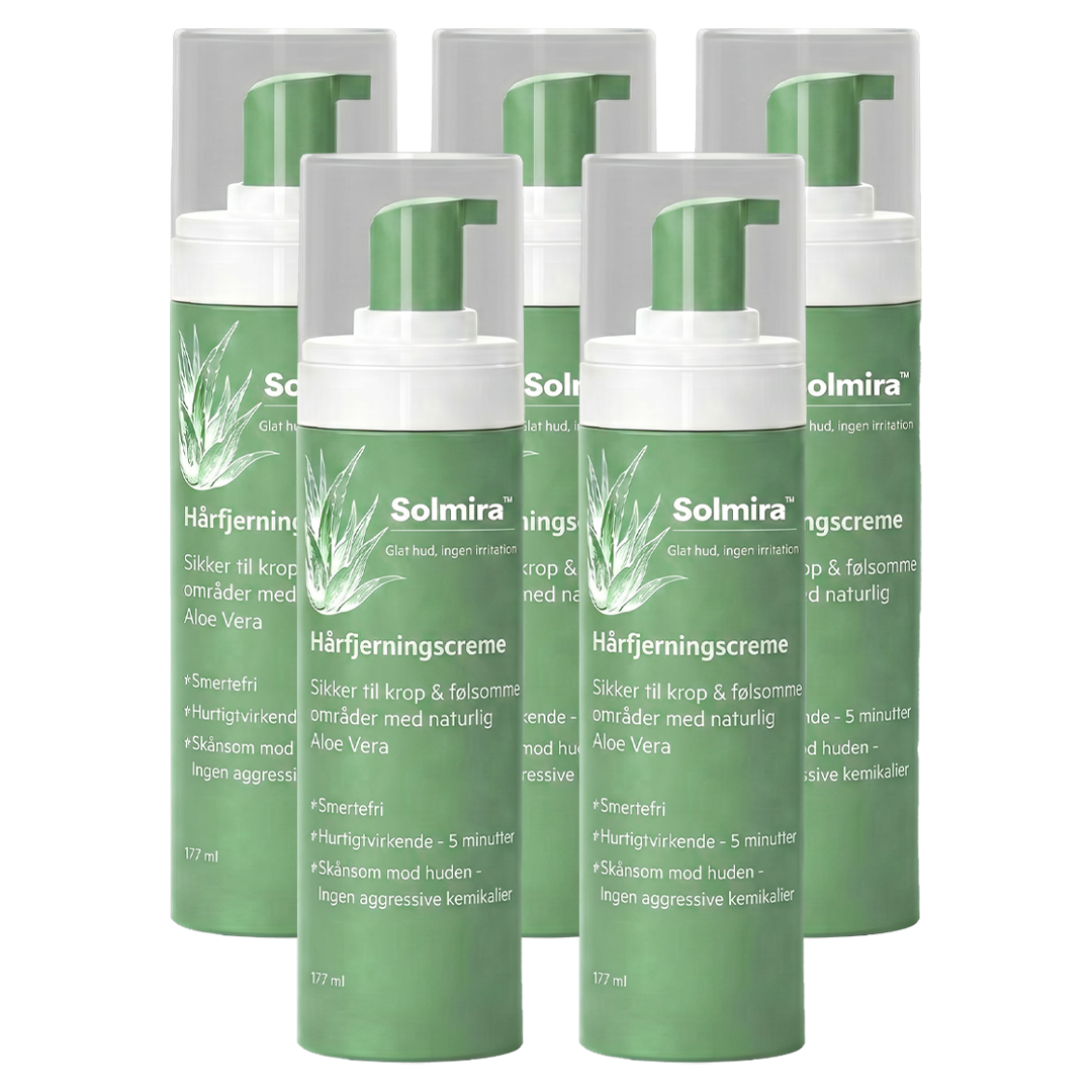 Solmira™ Smooth Skin Creme | Hold huden blød, beroliget og fri for skønhedsfejl i flere dage