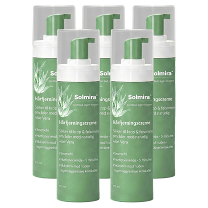 Solmira™ Smooth Skin Creme | Hold huden blød, beroliget og fri for skønhedsfejl i flere dage