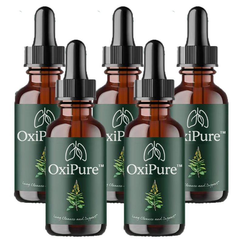 OxiPure™ Lung Cleansing Drops | Rens dine luftveje med 95 % på bare 48 timer