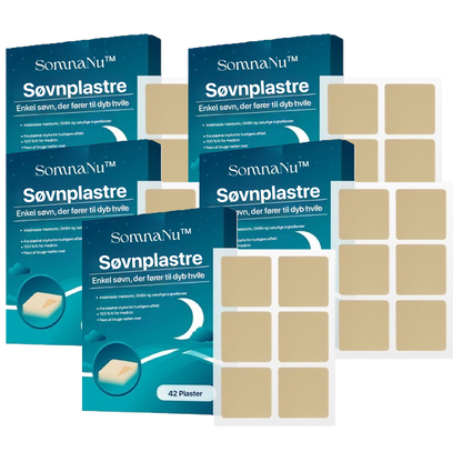 SomnaNu™ søvnplaster I Sover over 8 timer allerede den første n