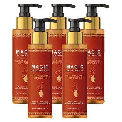 MagicOil™ | Opstrammer og fugter huden for et ungdommeligt, strålende udseende med en forbedring på op til 90% på bare et par uger