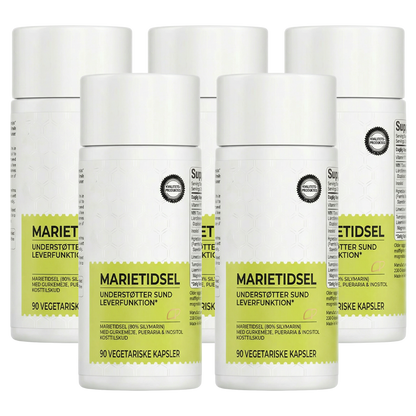 Milk Thistle Liver Detox™ | 91 % oplevede mindre oppustethed og følte sig lettere inden for 4 dage