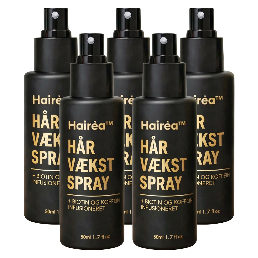 Hairéa™ | Mindsker hårtab og giver dig synligt fyldigere og tykkere hår på bare 14 dage