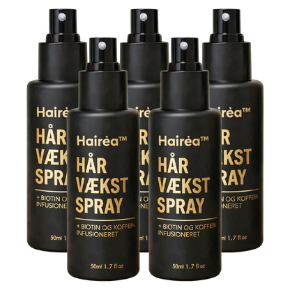 Hairéa™ | Mindsker hårtab og giver dig synligt fyldigere og tykkere hår på bare 14 dage
