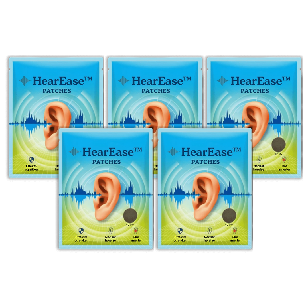 HearEase™ Patch | Stopper tinnitus naturligt på 24 timer!