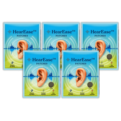 HearEase™ Patch | Stopper tinnitus naturligt på 24 timer!