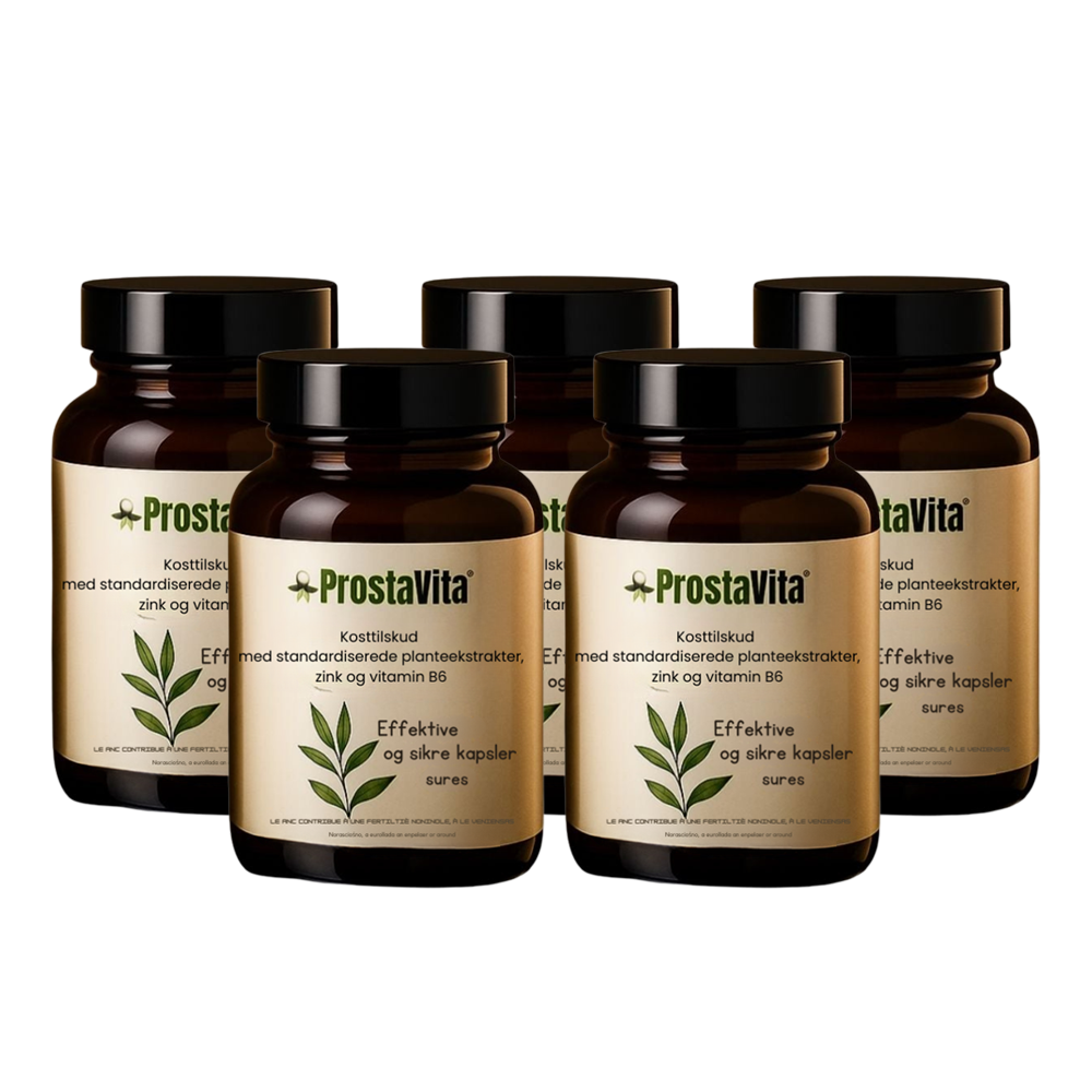ProstaVita™ | Reducer prostatabetændelse med op til 95 % på 5 dage!