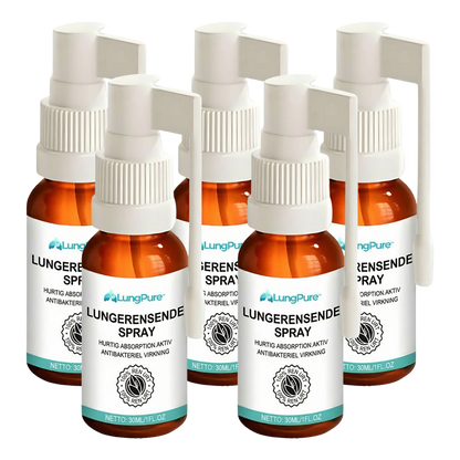 LungPure™ | Fjerner op til 92 % af det ophobede slim i lungerne på bare 48 timer
