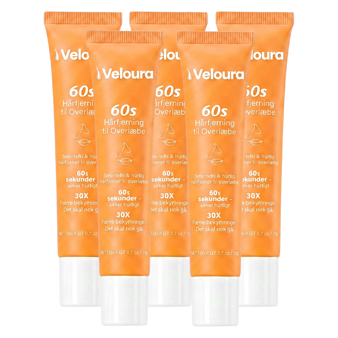 Veloura™ | Fjern ansigtshår permanent på kun 60 sekunder!