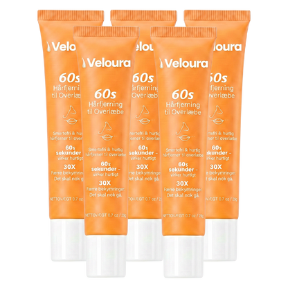 Veloura™ | Fjern ansigtshår permanent på kun 60 sekunder!
