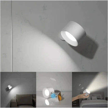 NovaGlow™ - Trådløs opladelig LED-væglampe