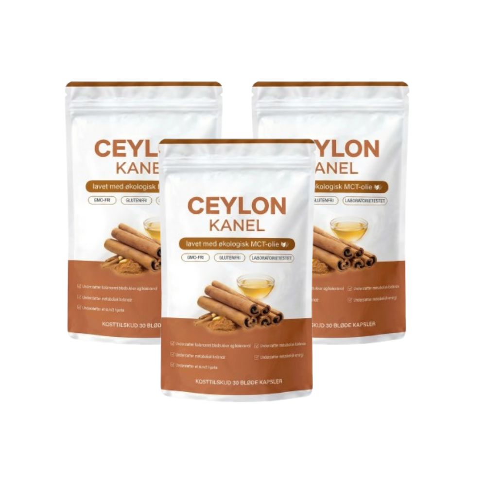 Ceylon™ | Kontrollerer 92% af blodsukkerstigninger på 5 dage