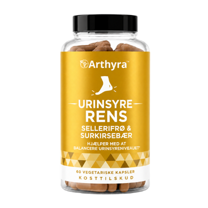 Arthyra™ | Eliminer urinsyrekrystaller og få din bevægelsesfrihed tilbage på blot 48 timer