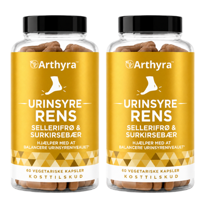 Arthyra™ | Eliminer urinsyrekrystaller og få din bevægelsesfrihed tilbage på blot 48 timer