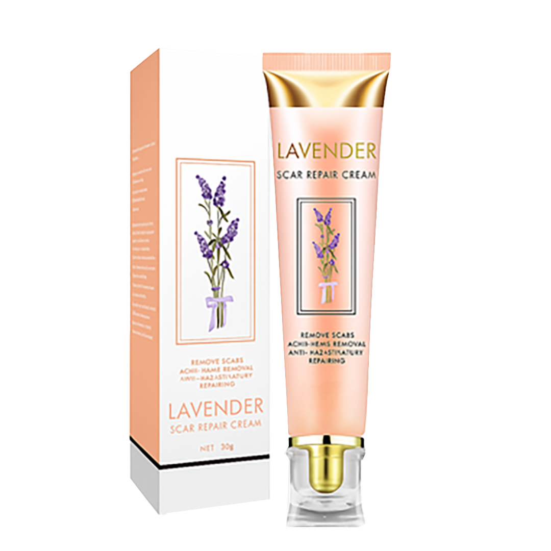 Lavender Scar Repair Cream |  Fjerner ar med 97 % på bare 4 uge