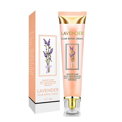 Lavender Scar Repair Cream |  Fjerner ar med 97 % på bare 4 uge