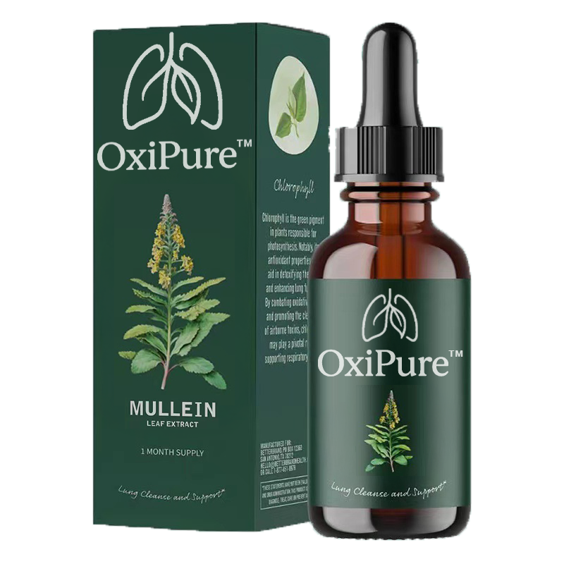 OxiPure™ Lung Cleansing Drops | Rens dine luftveje med 95 % på bare 48 timer