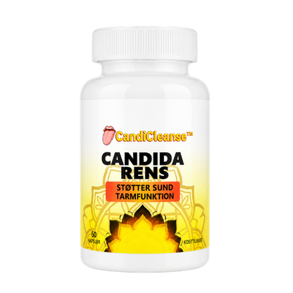 CandiCleanse™ | Bliv fri for hvid belægning på tungen på bare 5 dage