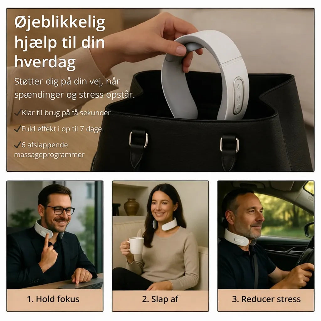 Relivia™ | Slip spændinger i nakken og føl dig let igen