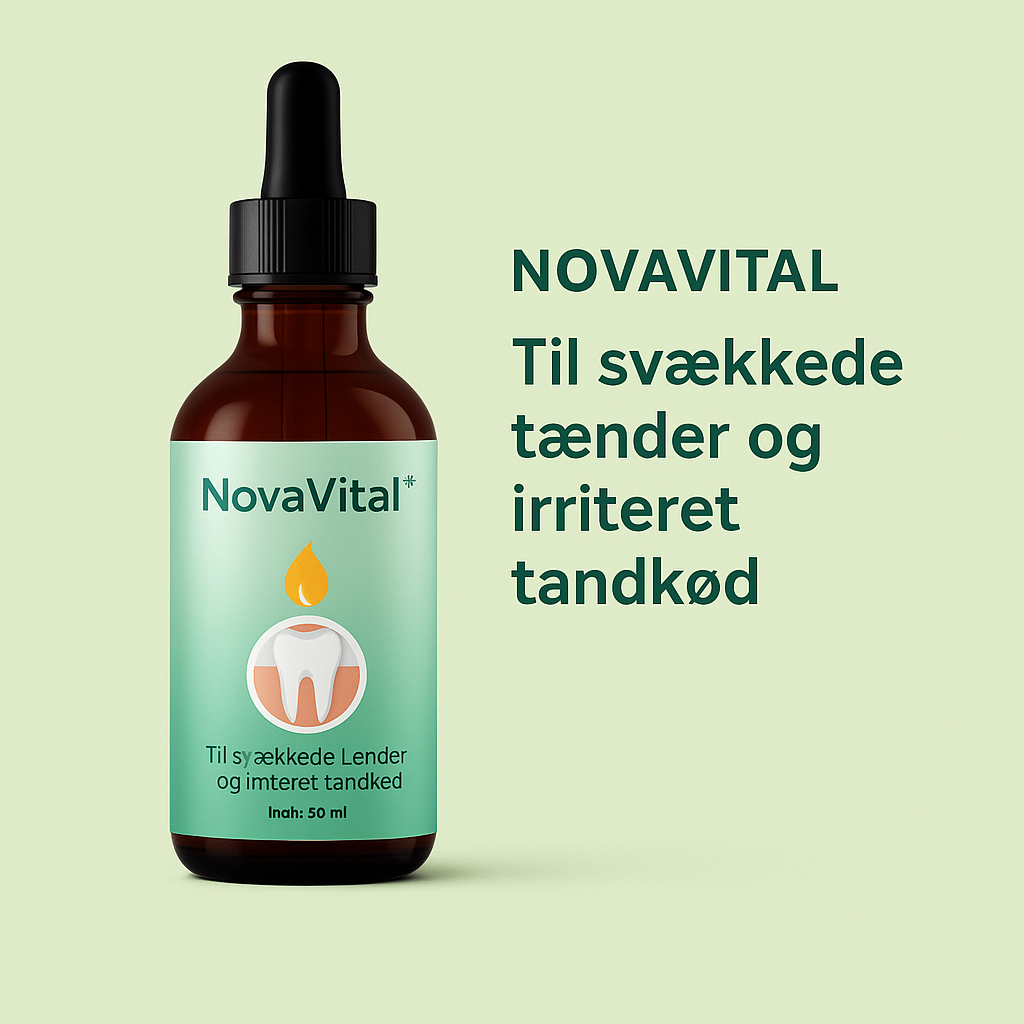 NovaVital™ – Sundt tandkød. Smertefrit liv.