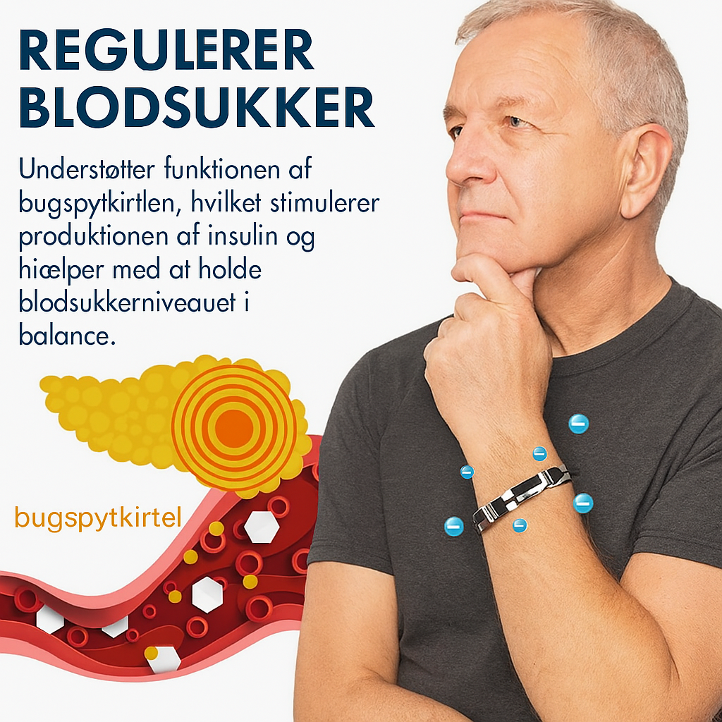 Nova GlucoBand™ – Naturlig sænkning af blodsukker uden piller eller nåle
