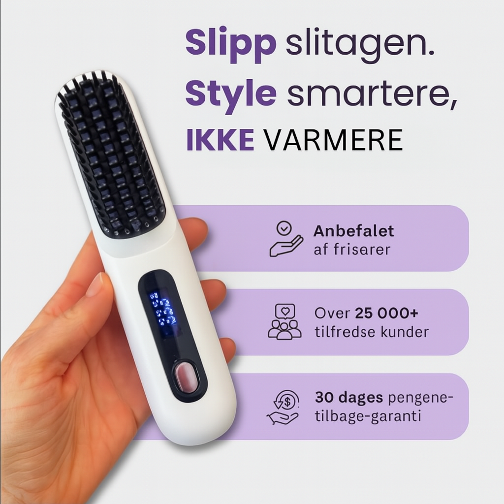 Nova Brush™ – Perfekt Hår På 5 Minutter