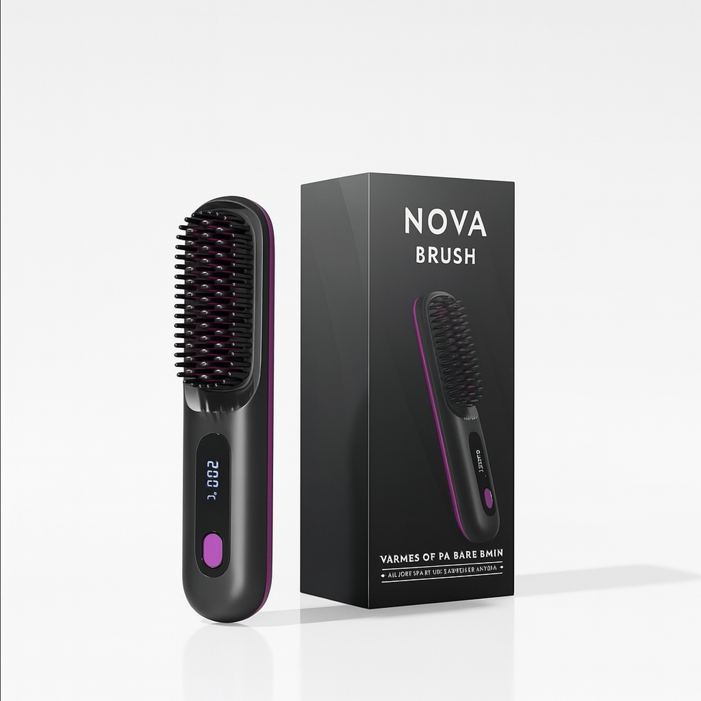 Nova Brush™ – Perfekt Hår På 5 Minutter