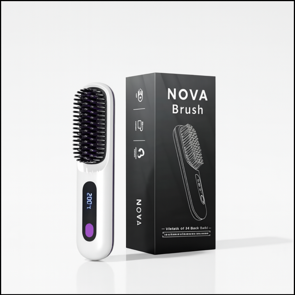 Nova Brush™ – Perfekt Hår På 5 Minutter