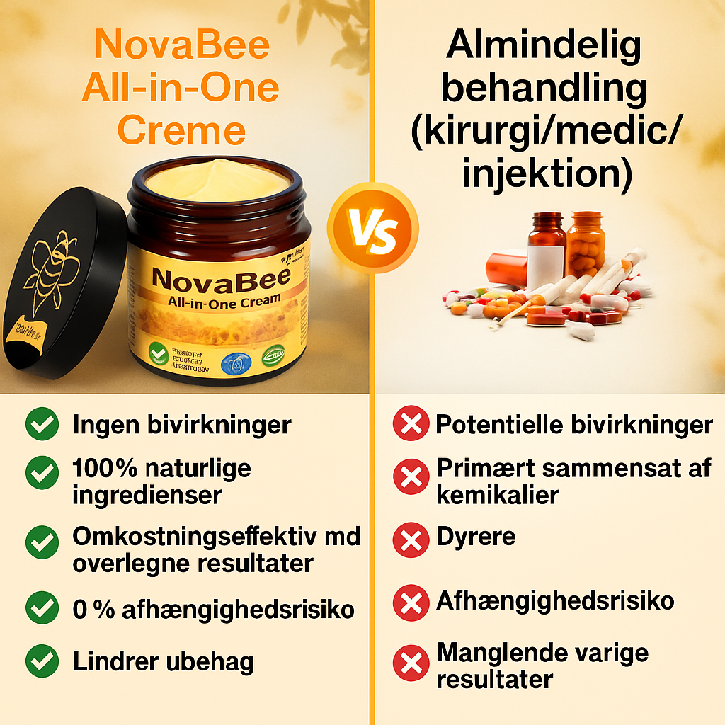 NovaBee™ – Fjern vorter og hudproblemer naturligt på 1–2 uger