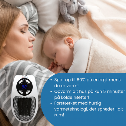 EcoHeat™ | Hold varmen for mindre – bærbar varme der sænker dine omkostninger med op til 80%