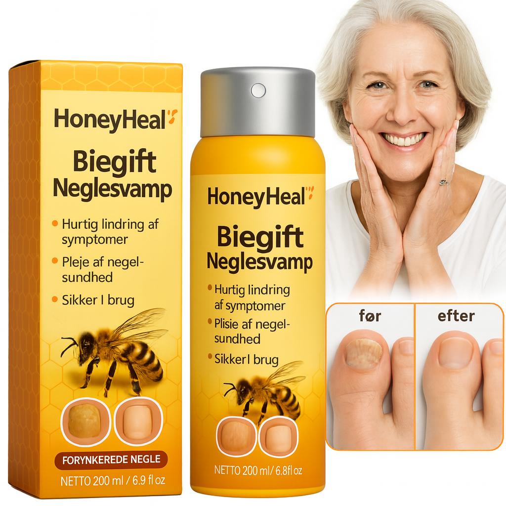 HoneyHeal™ – Synligt klarere, glattere og sundere negle på kun 7 dage