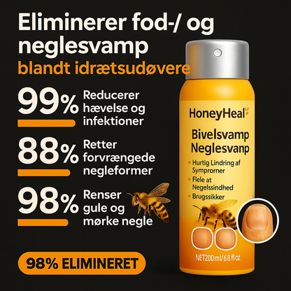 HoneyHeal™ – Synligt klarere, glattere og sundere negle på kun 7 dage