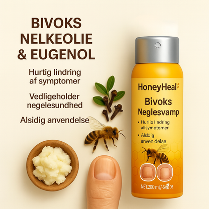 HoneyHeal™ – Synligt klarere, glattere og sundere negle på kun 7 dage