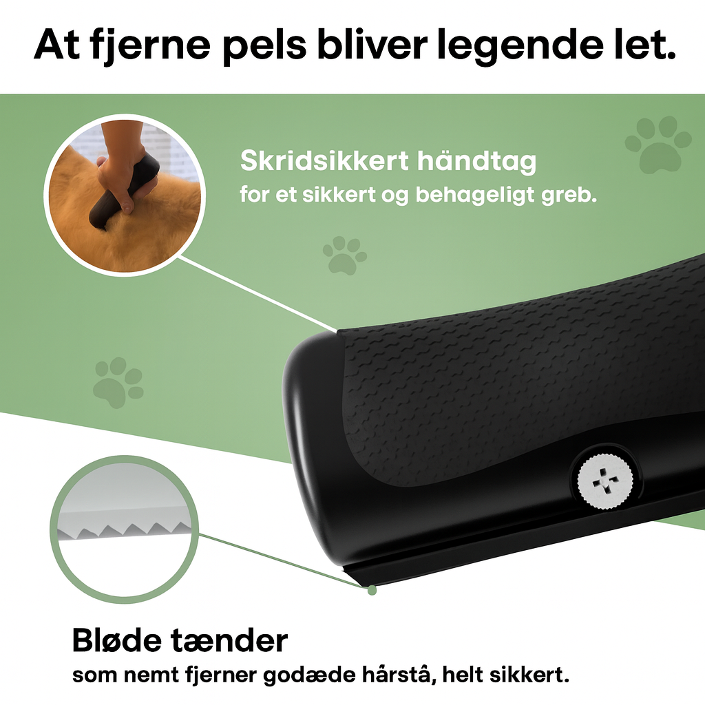 Nova DogBrush™ – Skånsom Pleje, Renere Hjem