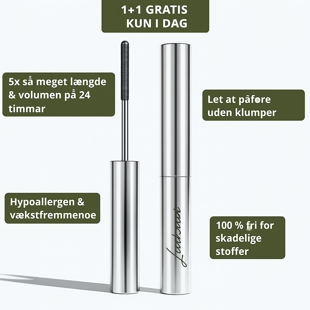 NovaEye™ – 5x Længere, Fyldigere Vipper med Nærende Pleje