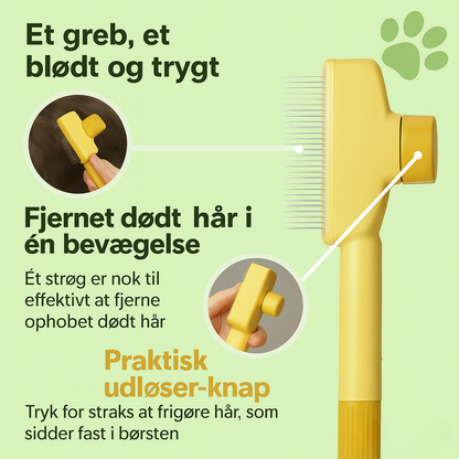 Nova CatBrush™ – Stopper Fældning & Holder Hjemmet Rent