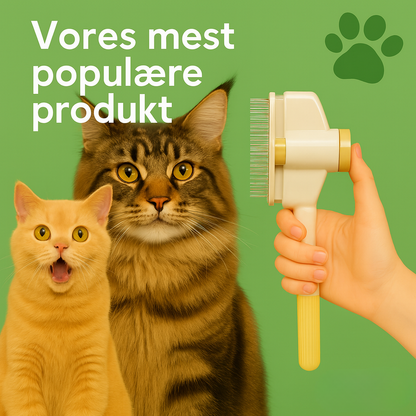 Nova CatBrush™ – Stopper Fældning & Holder Hjemmet Rent
