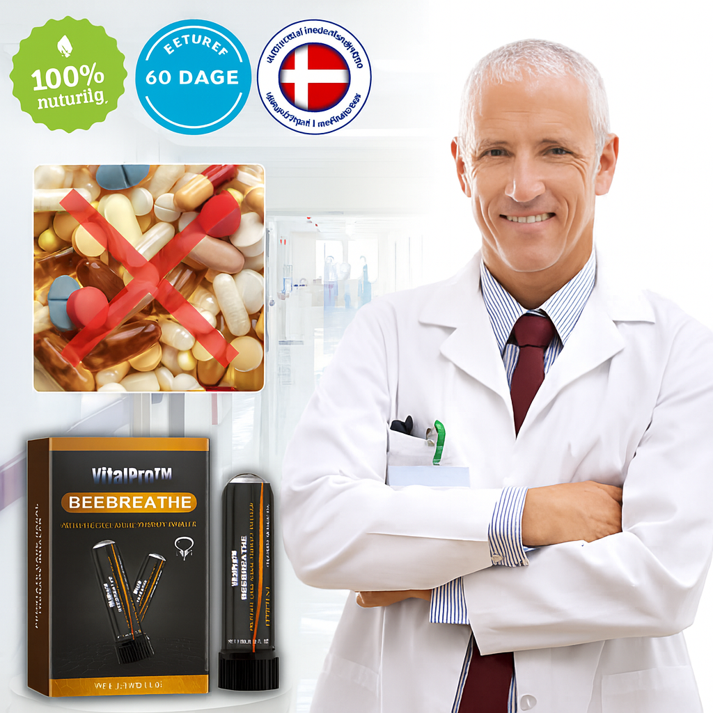 VitalPro™ – Naturlig Inhalator mod Prostatabesvær & Aftenenergi