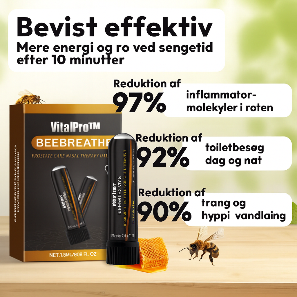 VitalPro™ – Naturlig Inhalator mod Prostatabesvær & Aftenenergi