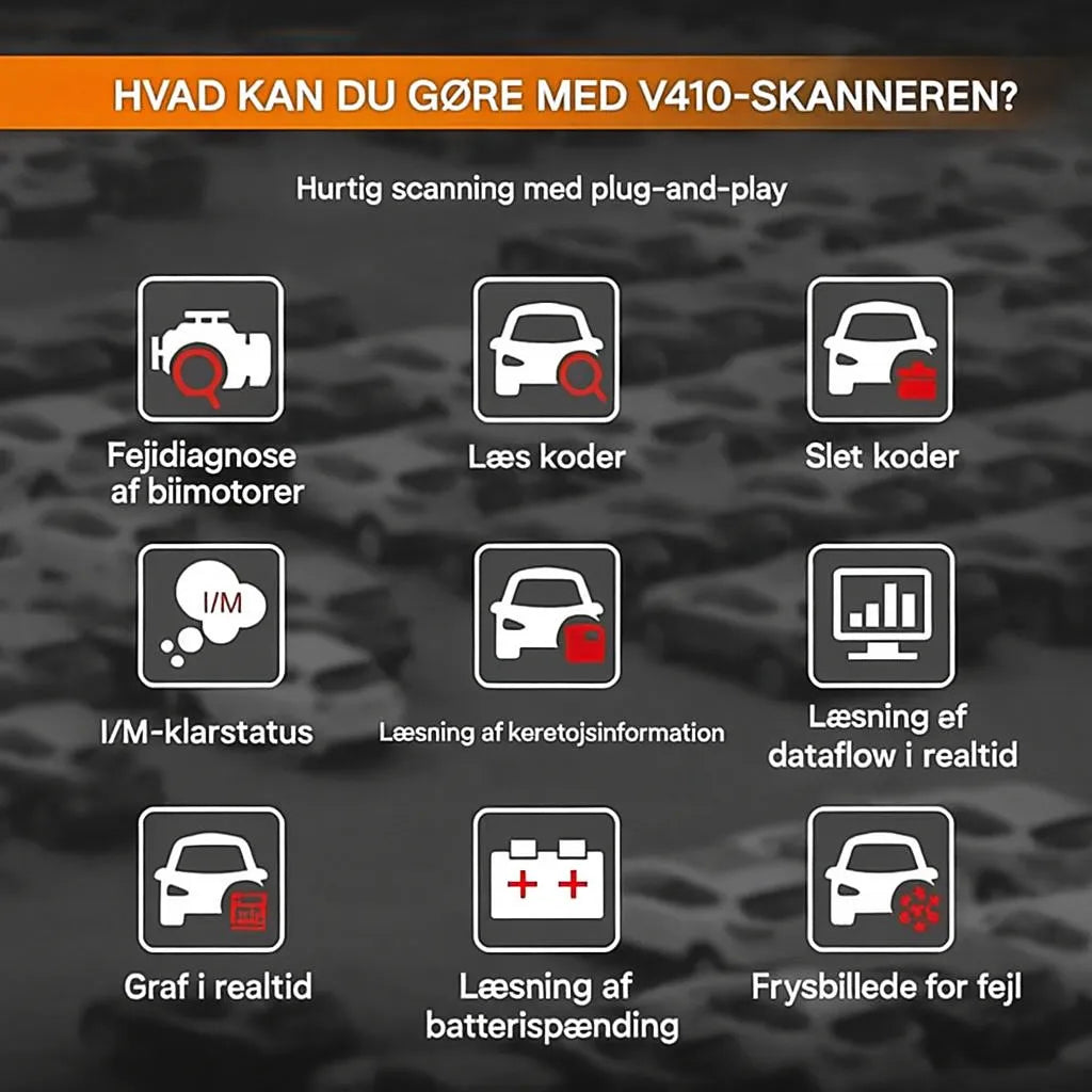 NovaScan™ | OBD2 Bilscanner til Hurtig Fejlfinding og Klare Diagnoser