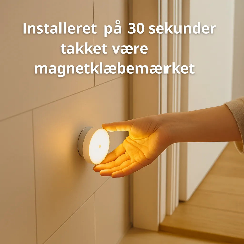 NovaSense™ | Automatisk varmt LED-lys, der guider dig sikkert gennem mørket