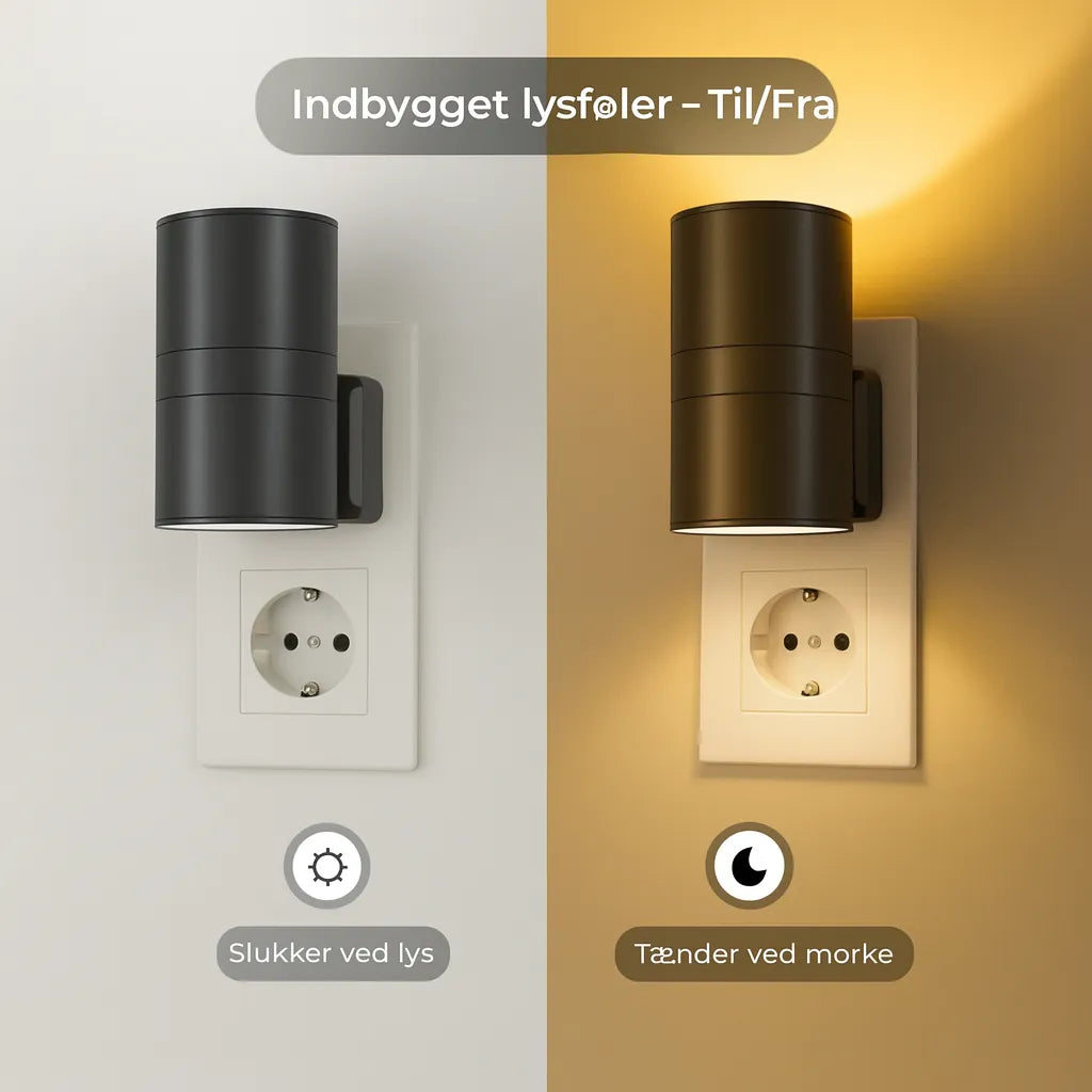 Luno™ | Automatisk varmt lys der gør dit hjem trygt & hyggeligt